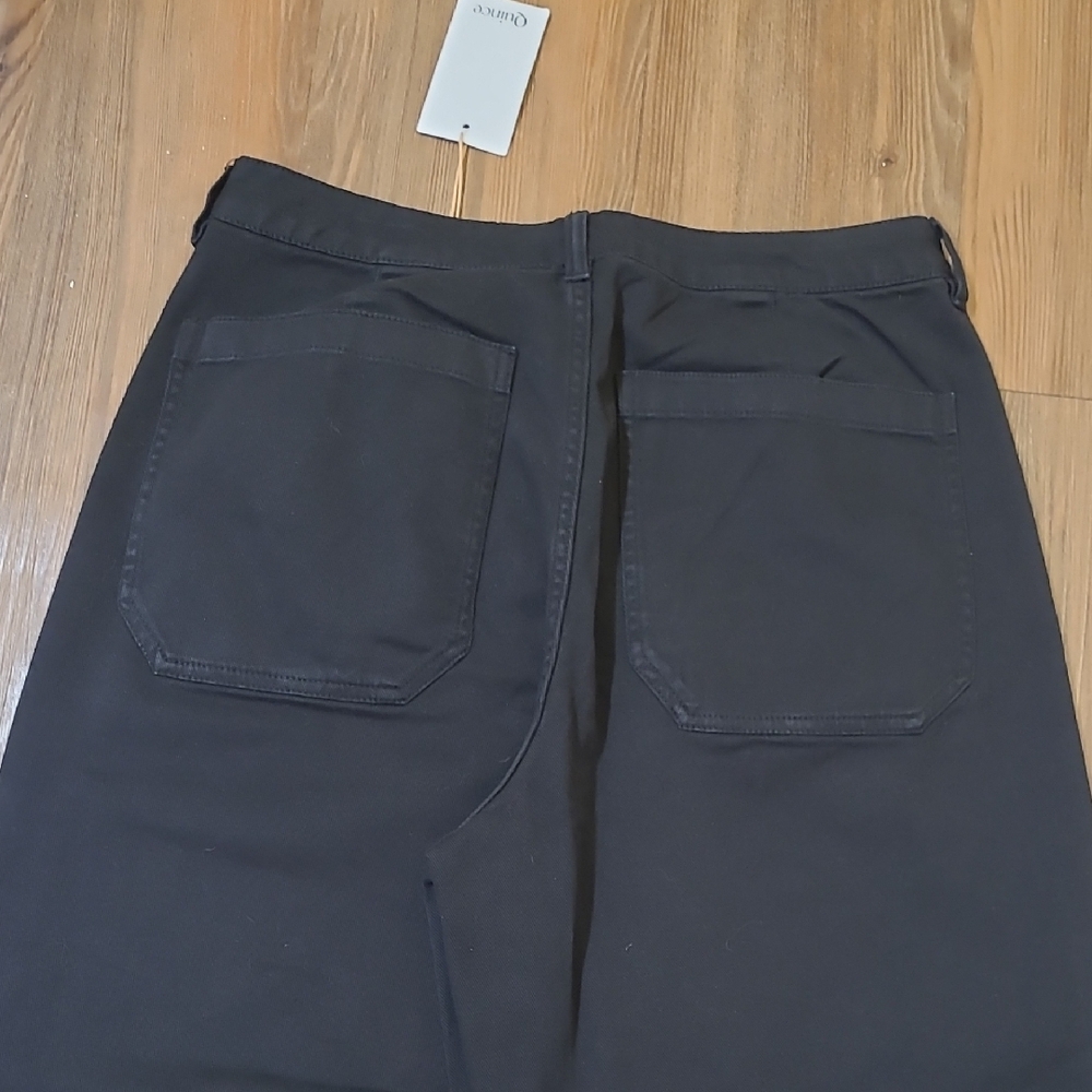 Quince women's Classic Black Chinos - Picture 9 of 10